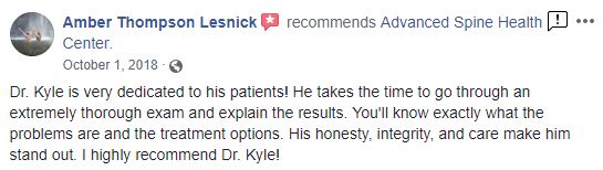 Chiropractic Urbandale IA Amber Testimonial